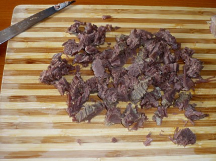 Chopped beef
